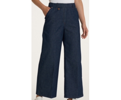 Pantalone Ragno Cropped Wide 