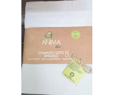 Completo letto in cotone BIO
